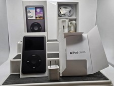 Apple iPod Classic 7th Generation A1238 Black 160GB MC297LL NEW Batt CIB