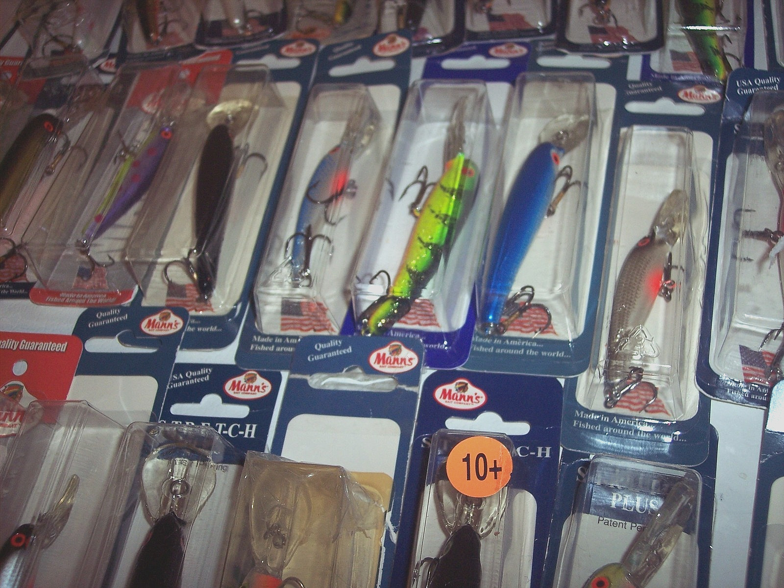 60 Manns Crank Baits Swimming Minnow Lure Manns Lot Fishing Lure Discontinued - Image 10