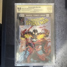 Amazing Spiderman #800 Ultimate Mayhew Signed  CBCS 9.8-2018 s/n 203/300 