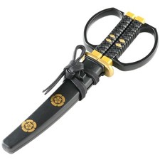 Japanese Samurai Katana Sword Shape Scissors 7.3 inch Made in JAPAN Oda Nobu...