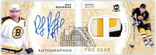 Ray Bourque 2018-19 Upper Deck The Cup Pro Gear Booklet Patch Auto Card 09/12