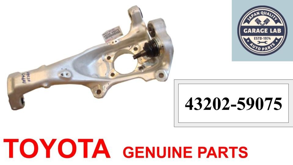 TOYOTA LEXUS Genuine Steering Spindle Knuckle 43202-59075 LS460