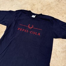 Vintage 90s Pepsi Cola Tshirt Mens Large Heavyweight
