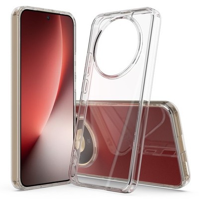 For Honor X9d 5G, Luxury Transparent Acrylic Shell Back Clear Hard Case Cover