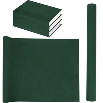 Book Cloth for Book Binding 57 x 17 Inch Dark Green Fabric Surface Paper Backed