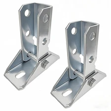 BIAXJUNY Adjustable Brace Fitting,180 Degree Turn Joint Connector Bracket Fit...