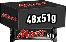 Mars - Caramel, Nougat & Milk Chocolate Bar 48 x 51g BB 16/08/2026