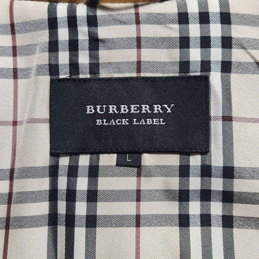 BURBERRY BLACK LABEL Lambskin Patchwork Leather J… - image 8