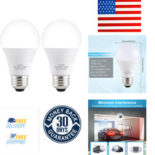 2PK Garage Door Opener Light Bulbs, 5000K Daylight, 1500LM Ultra Bright