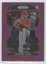 2022 Panini Prizm Tier II Purple Prizm Janson Junk #139 1f17
