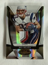 Wes Welker Cards and Autographed Memorabilia Guide 3