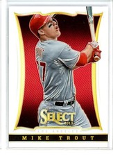 2013 Panini Select #22 Mike Trout Silver Prizm (DC)