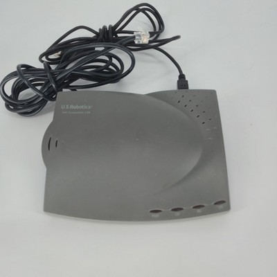 U.S. Robotics USR5633A 56K USB Faxmodem External Dial Up Modem Untested