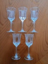 Arcoroc Octime Likörglas Gläser Luminarc 5x Stück Transparent Vintage 1980