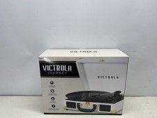 Victrola - Journey Bluetooth Suitcase Record Player Turntable - White -