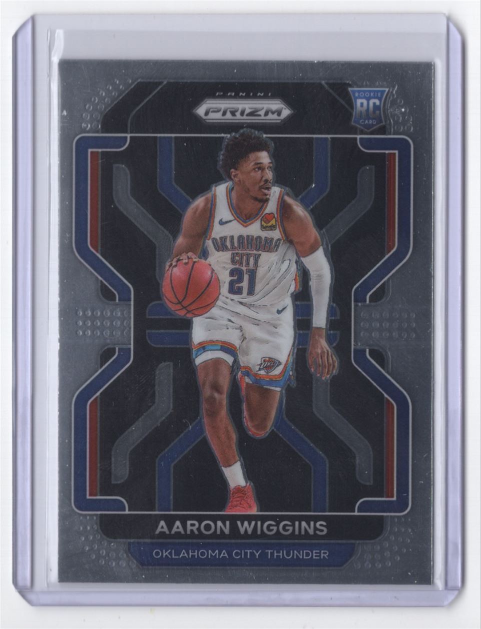 2021-22 Panini Prizm Aaron Wiggins Rookie Oklahoma City Thunder #286