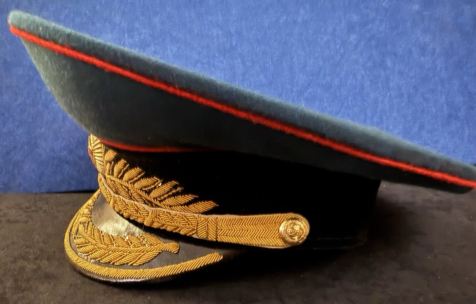 Soviet Union Armored General Officers Military Visor Hat 43 U3NK Mockba 83 59