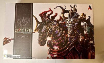 Final Fantasy Creatures Bring Arts Odin Action Figure Square Enix - Open Box