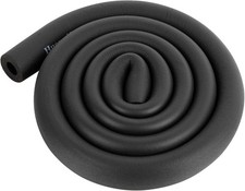 6FT Foam Pipe Insulation Tube 1/2" ID x 3/8" Thick   Freeze  Edge Protection