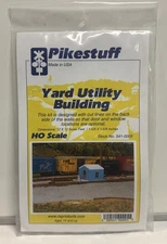 Pikestuff HO Scale Yard Utility Building Kit #541-0005 NEW