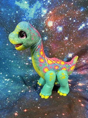 Furreal Friends Snackin Sam der Brontosaurus Dinosaurier elektronisches Haustier interaktiv