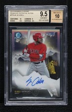 2018 Bowman Chrome Peaks of Potential 75/99 Jo Adell BGS 9.5 GEM MINT Auto 09an