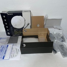 SONY D-NE920 COMPLETE SET CD Walkman White Silver w/ Box COMPLETE SET