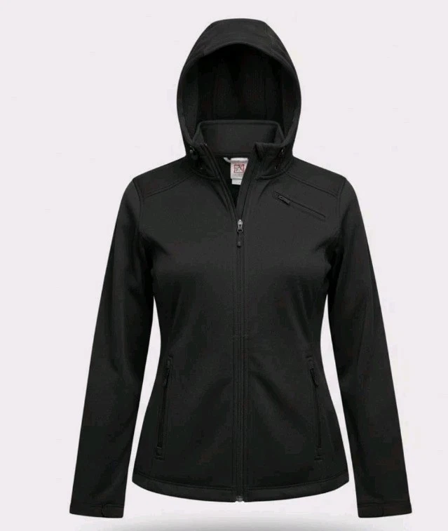 Avalanche Outdoor Supply Company Black Hooded Jacket