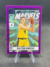 2024-25 Panini Donruss Net Marvels Press Proof Purple Dalton Knecht #3 Rookie RC