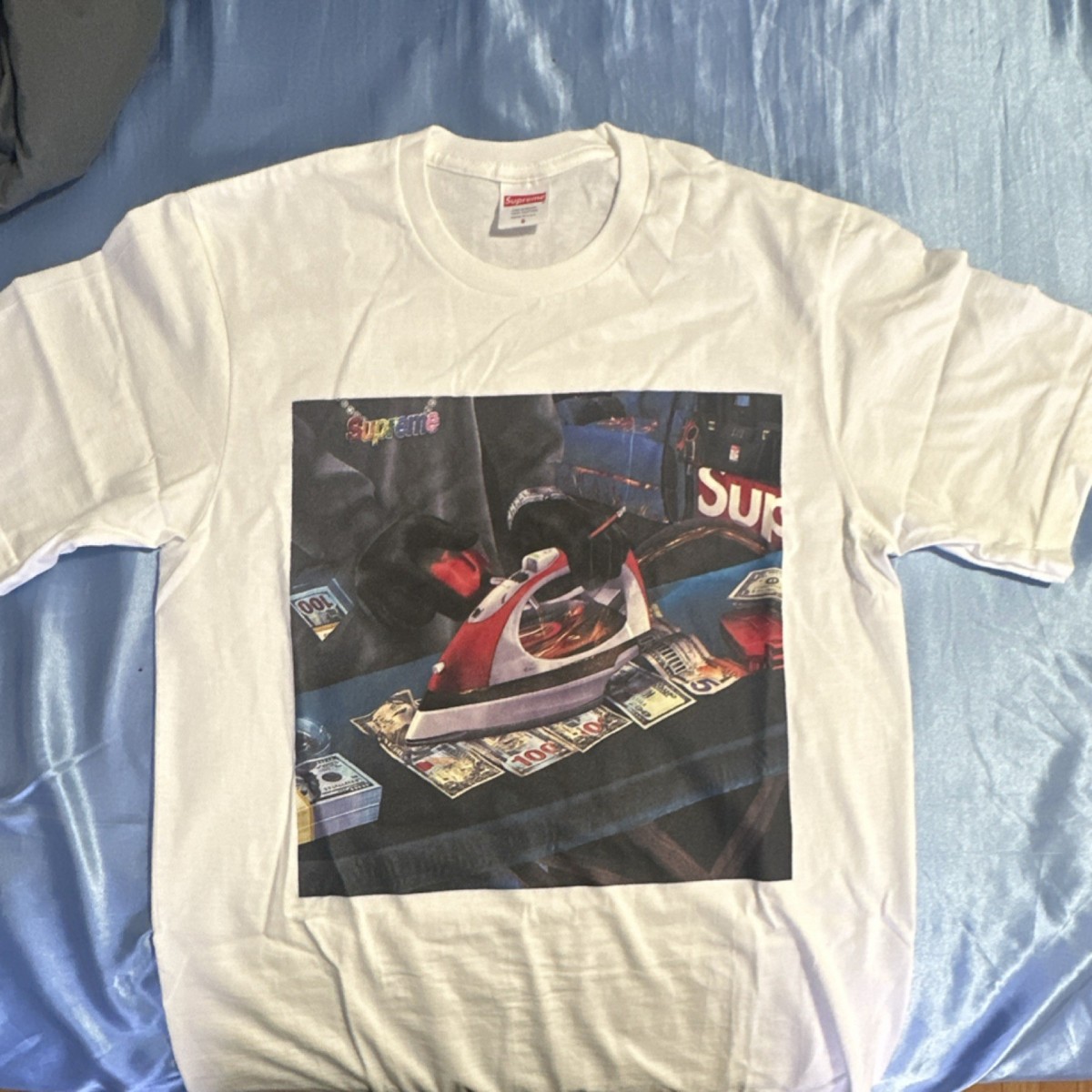 Supreme Always Open Graphic Print White Cotton Jersey T-Shirt