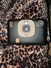 Fujifilm Instax Mini LiPlay 4.9MP Instant Camera - Elegant Black