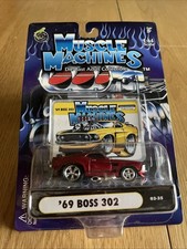 Muscle Machines 69 1969 Boss 302 Ford Mustang Red Hot Rod 164 2003