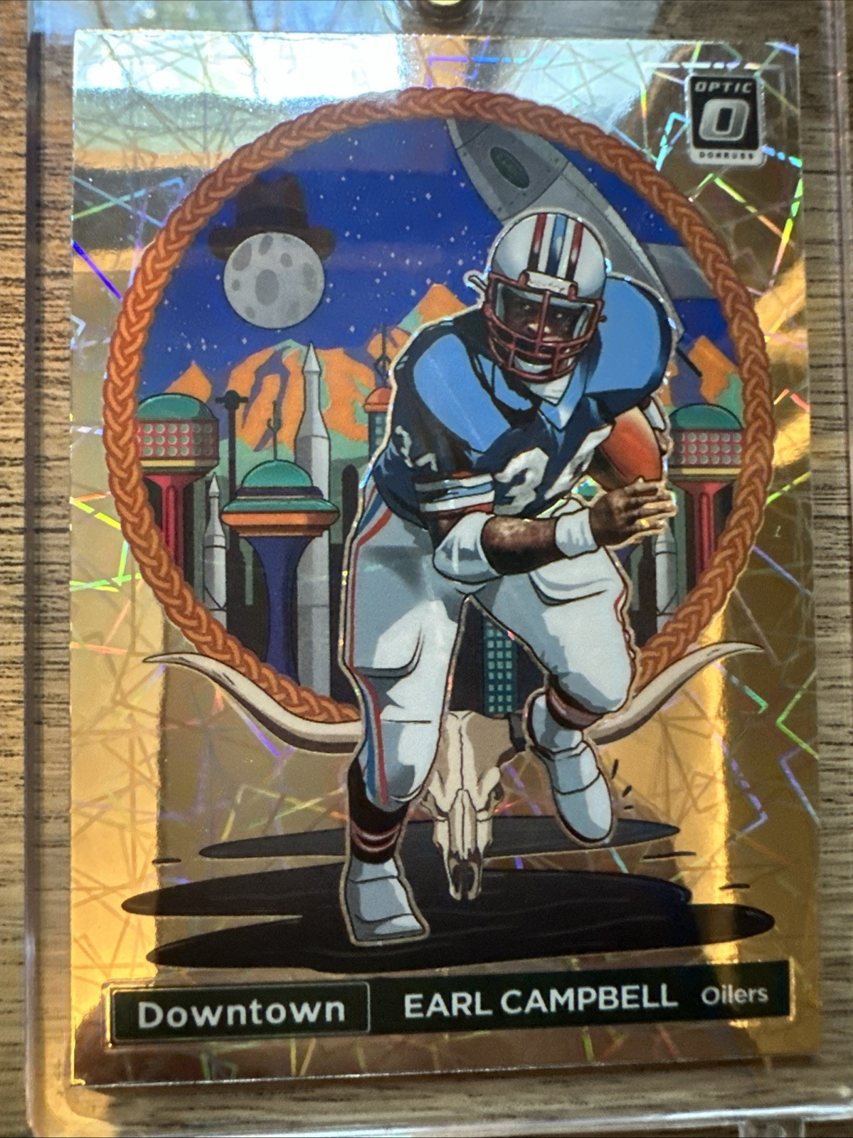 2022 Panini Donruss Optic - Downtown Earl Campbell #DT-EC