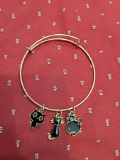 Black Cat Charm Bracelet