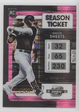 2022 Panini Chronicles Contenders Optic Pink Pulsar Prizm Gavin Sheets #6 05ct