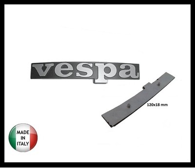 Vespa Schriftzug Emblem Beinschild 120x18 60mm PK 50 80 125 S XL XL2 Rush ETS