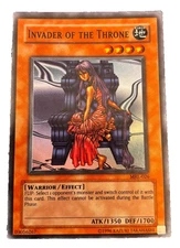 Invader of the Throne Yu-Gi-Oh! 1996 Holo MRL-026