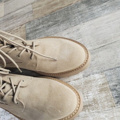 Saint Morta Legion Mens Ankle Boots Sz 9 Tan Suede Comfort Lace Up Back Zip Saint Morta Legion Mens Ankle Boots Sz 11 Tan Suede Comfort  main image 4