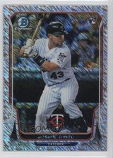 2014 Bowman Chrome Shimmer Refractor 13/15 Josmil Pinto #13 0k0