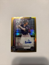 2025 Topps Pro Debut Baseball CHROME PDC-192 Bairon Ledesma Gold /50 Rockies