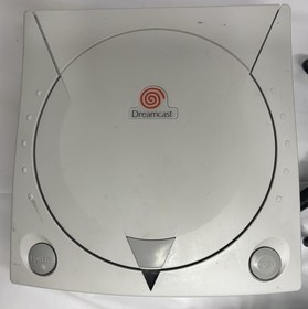 Sega Dreamcast Console HKT-3020 With 2 Controllers, 2 VMU And Cords TESTED WORKS