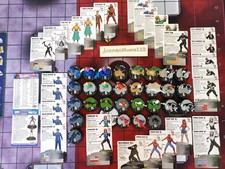 Marvel Heroclix Spider-man Beyond Amazing : 29 figure Common Set Wizkids Police
