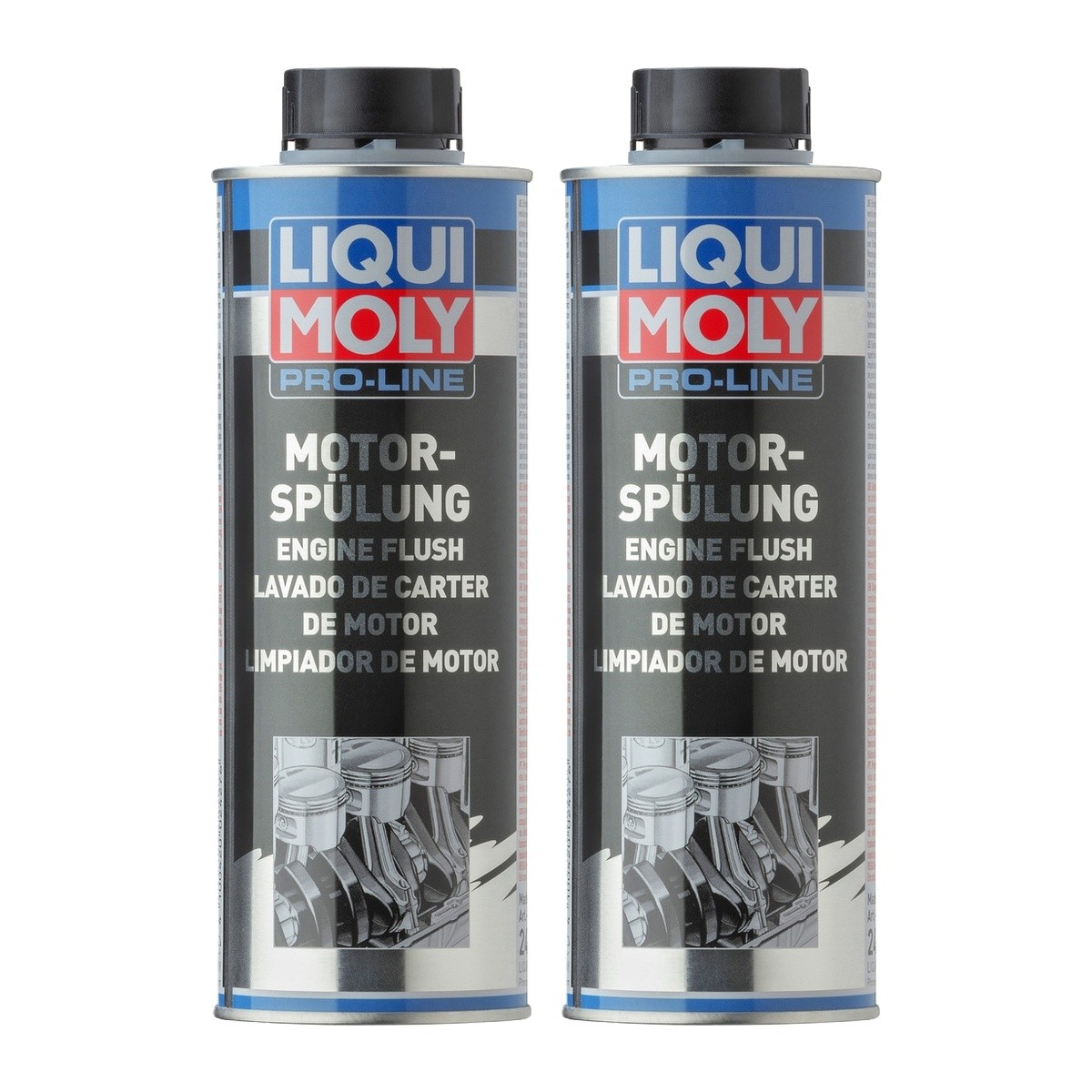 Liqui Moly Pro Line Motorspülung 500 ml Motor Reiniger Öl Additiv Motor Clean - Image 7