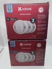 Lot of 2 Kidde Detect 3Pk 10-Yr Never Change ...