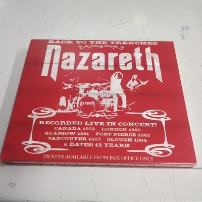 NAZARETH - Back To The Trenches - 2 CD - Live Original Recording Remastered