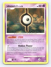 Unown [I] 37/123 Rare Mysterious Treasures Pokemon Moderately Played on eBay