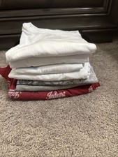 boys 10-12 years lot 7 pieces   Hanes undershirts, pj tops and pj bottom
