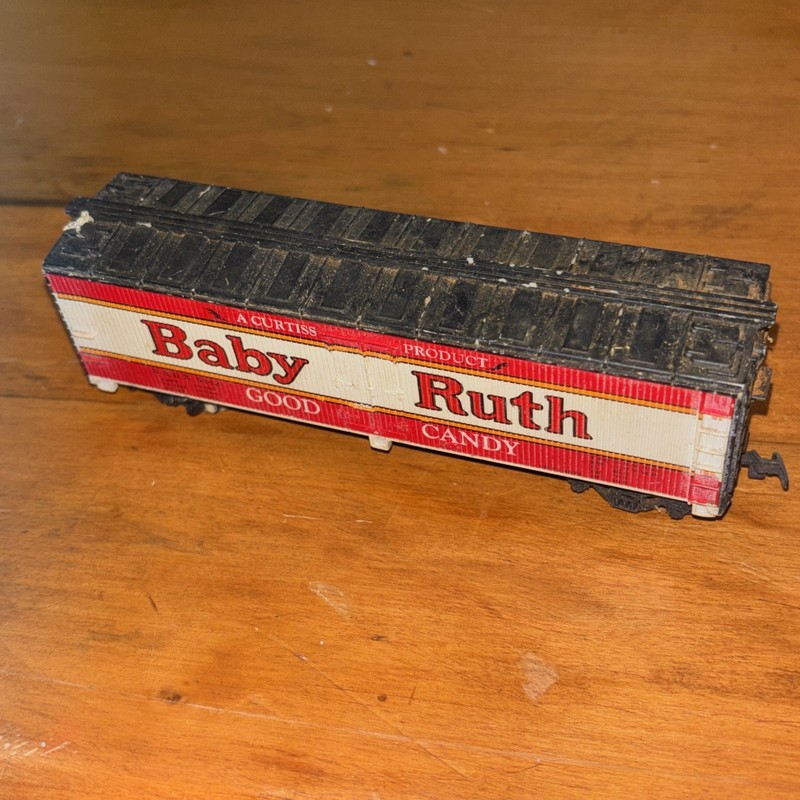 Tyco HO ~ Baby Ruth Good Candy Billboard Box Car ~ NADX 5342 ~ LNIB.