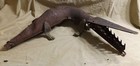 Vintage Steampunk Alligator Sculpture Made from Metal Salvage Hardware Tools 24" — photo 2