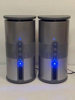 Audio Unlimited 900MHz Wireless Speakers Pair w/ Remote & Power Cords EUC Tested
